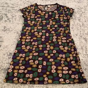 Lucky daisy print mini dress